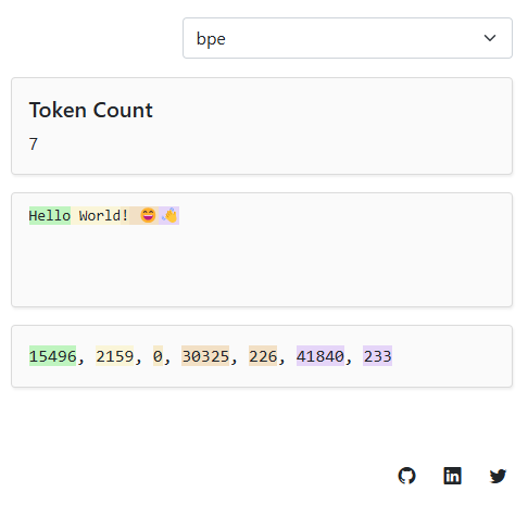 Tiktokenizer.js